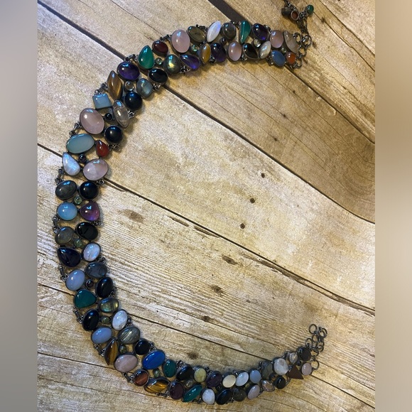 Beautiful Agate/Granite Gemstone 30” Belt